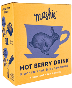 Mashie Чай розчинний концентрований Чорна Смородина-М'ята набір 4шт*40 мл