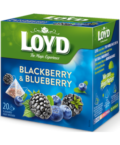 Loyd Чай фруктовий Ожина-Чорниця пакет 20шт*2 г
