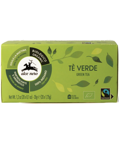 Alce Nero Чай зелений органічний пакет 20шт*1,5 г