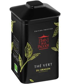 Thes De La Pagode Чай зелений Дракон органічний в банці 100 г