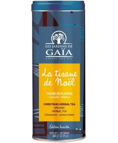 Les Jardins de Gaïa Чай трав'яний Різдвяний розсипний органічний 60 г