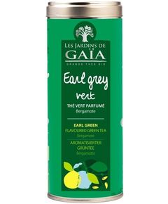 Les Jardins de Gaïa Чай зелений Ерл Грей розсипний органічний 100 г