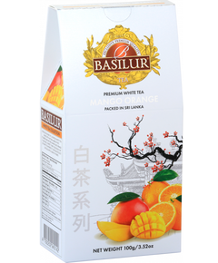 Basilur Чай білий Манго-Апельсин листовий 100 г