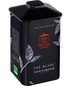 Thes De La Pagode Чай білий Апельсиновий Цвіт органічний в банці 100 г