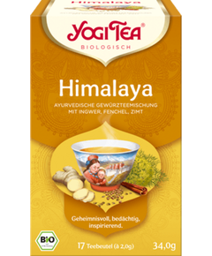 Yogi Tea Чай з прянощами Гімалаї Himalaya органічний пакет 34 г