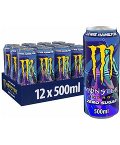 Monster Energy Напій енергетичний  Lewis Hamilton упаковка 12банок*500 мл