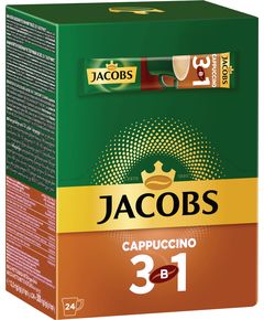 Jacobs Напій кавовий розчинний Cappuccino 3в1 бокс 24шт*12,5 г