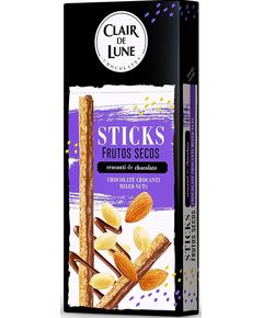 Clair de Lune Горіхові палички Кроканти з шоколадом 100 г