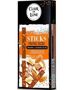 Clair de Lune Горіхові палички Кроканти з солоною карамеллю 100 г