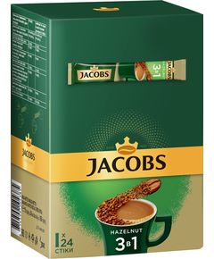 Jacobs Напій кавовий розчинний Monarch 3в1 Лісовий Горіх бокс 24шт*15 г