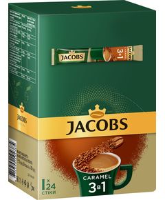 Jacobs Напій кавовий розчинний Monarch 3в1 Карамель бокс 24шт*15 г