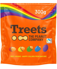 Treets Драже Арахіс в молочному шоколаді з різнокольоровою глазур'ю 300 г