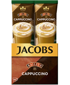 Jacobs Напій кавовий розчинний Baileys Cappuccino бокс 10шт*15 г