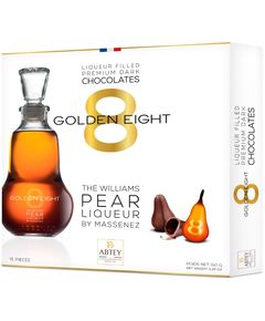 Abtey Цукерки шоколадні з рідкою начинкою Бутилочки з лікером Golden Eight 150 г