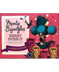 Monty Bojangles Цукерки трюфельні з малиною Ягідні Бульбашки 100 г