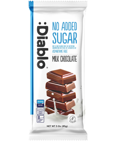 Diablo Шоколад без цукру Молочний 85 г