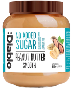 Diablo Паста арахісова без цукру Кремова 340 г