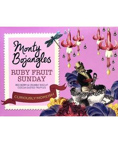 Monty Bojangles Цукерки трюфельні з малиною та полуницею Рубі 100 г