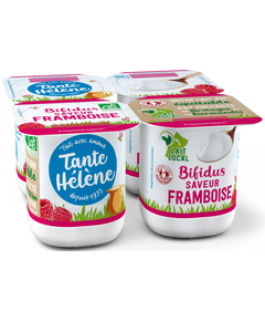Tante Helene Йогурт біфідо Малина 1,6% органічний 4шт*125 г
