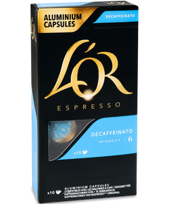 L'OR Кава в капсулах Nespresso Espresso Decaffeinato без кофеїну 10 шт.