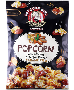 Popcorn Girl Попкорн карамельний Мигдаль-Тоффі 90 г
