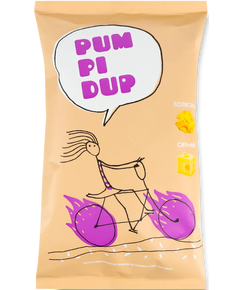 PumpidUp Попкорн сирний Пармезан 90 г