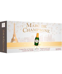 Abtey Цукерки шоколадні з рідкою начинкою Бутилочки з Шампанським 6шт. 75 г