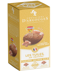 Chevaliers d'Argouges Цукерки Тюлі з молочного шоколаду з карамеллю 120 г