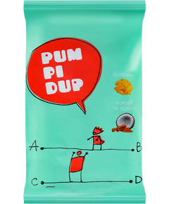 PumpidUp Попкорн Кориця та Кокос 90 г