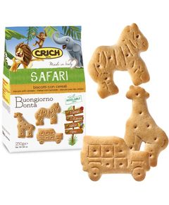 Печиво дитяче злакове Сафарі Crich 250 г