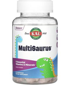 KAL Мультивітаміни для дітей з смаком ягод 60 жувальних таблеток