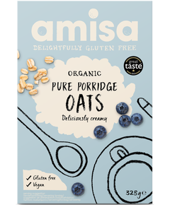 Amisa Каша вівсяна безглютенова органічна 325 г