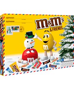 M&M's & Friends Новорічний подарунок Бандероль М 190 г