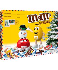 M&M's & Friends Новорічний подарунок Бандероль L 316 г