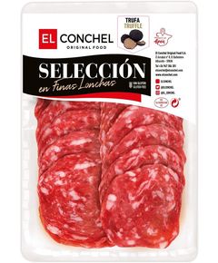 El Conchel Ковбаса іспанська Сальчичон Екстра з трюфелем нарізана слайсами 90 г