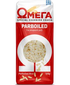 Omega Рис пропарений довгозернистий 500 г