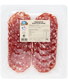 Peguet Ковбаса суха Французька Розет нарізана слайсами 100 г