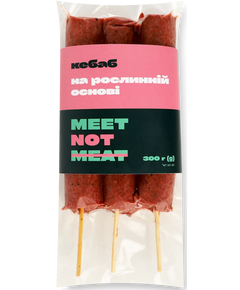Meet Not Meat Кебаб веганський 300 г