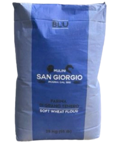 Mulini San Giorgio Борошно пшеничне Універсальне тип 00 Blu 25 кг