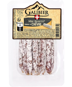 Galibier Салямі-міні з козиним сиром 120 г