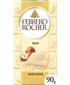 Ferrero Rocher Шоколад білий з начинкою з лісовими горіхами 90 г
