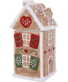 Банка для зберігання Будиночок Різдвяний 1 л