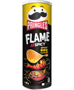 Pringles Flame Spicy Чіпси картопляні Гострий Барбекю 160 г
