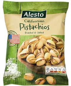 Alesto Фісташки Каліфорнійські солоні підсмажені 500 г