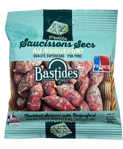 Bastides Салямі Коктейльні з сиром Рокфор 80 г