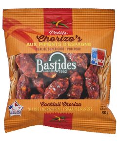 Bastides Чорізо Коктейльні 80 г
