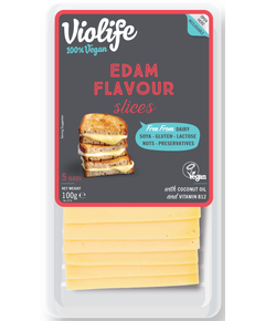 Веганський сир Едам нарізаний слайсами Violife 100 г