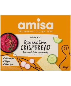 Amisa Хлібці рисово-кукурудзяні органічні 120 г