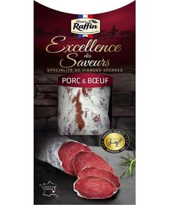 Henri Raffin Салямі зі свинини та яловичини без додавання жиру 200 г