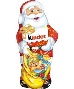Kinder Шоколадна фігура Санта з молочного шоколаду 55 г